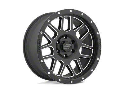 Pro Comp Wheels Vertigo Satin Black Milled Wheel; 17x9; -6mm Offset (18-25 Jeep Wrangler JL)