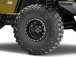 Pro Comp Wheels Steel Series 252 Street Lock Flat Black Wheel; 15x8; -19mm Offset (97-06 Jeep Wrangler TJ)