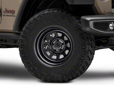 Pro Comp Steel Wheels District Gloss Black Wheel; 17x9; -19mm Offset (20-25 Jeep Gladiator JT)