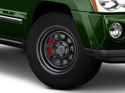 Pro Comp Steel Wheels District Gloss Black Wheel; 17x9; -19mm Offset (05-10 Jeep Grand Cherokee WK, Excluding SRT8)