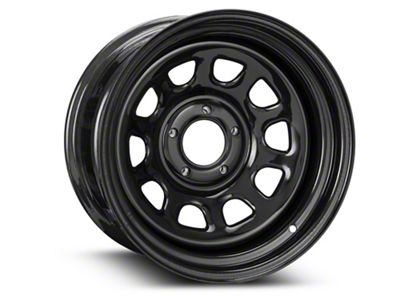Pro Comp Steel Wheels District Gloss Black Wheel; 17x9; -19mm Offset (99-04 Jeep Grand Cherokee WJ)
