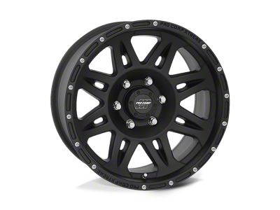 Pro Comp Wheels Torq Flat Black 6-Lug Wheel; 17x8; 0mm Offset (24-25 Tacoma)