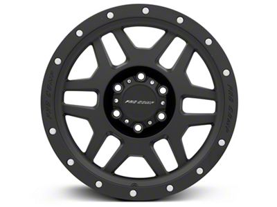 Pro Comp Wheels Phaser Satin Black 6-Lug Wheel; 18x9; 0mm Offset (04-15 Titan)