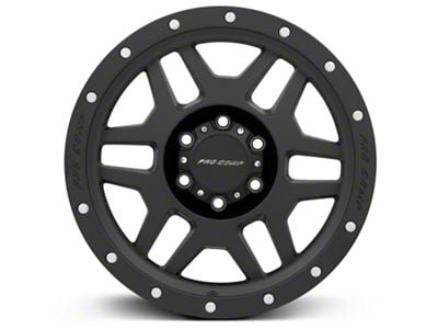 Pro Comp Wheels Phaser Satin Black 6-Lug Wheel; 18x9; 12mm Offset (04-15 Titan)