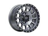 Pro Comp Wheels Rockwell Matte Graphite with Black Lip 6-Lug Wheel; 17x8.5; 0mm Offset (05-15 Tacoma)