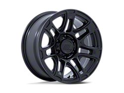 Pro Comp Wheels Roughneck Matte Black 6-Lug Wheel; 17x8.5; 0mm Offset (05-15 Tacoma)