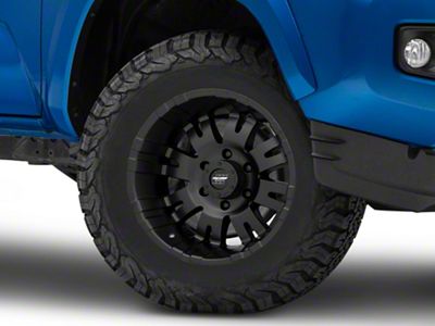 Pro Comp Wheels 01 Series Satin Black 6-Lug Wheel; 17x9; -6mm Offset (16-23 Tacoma)