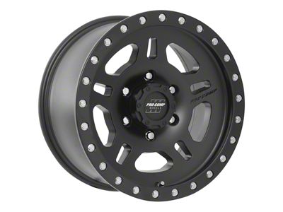 Pro Comp Wheels La Paz Satin Black 6-Lug Wheel; 17x8.5; 0mm Offset (16-23 Tacoma)