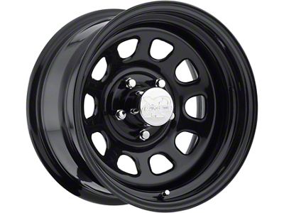 Pro Comp Wheels 51 Series Rock Crawler Gloss Black 6-Lug Wheel; 17x8; -6mm Offset (24-25 Tacoma)
