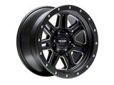Pro Comp Wheels 62 Series Apex Satin Black Milled 6-Lug Wheel; 17x9; -6mm Offset (24-25 Tacoma)