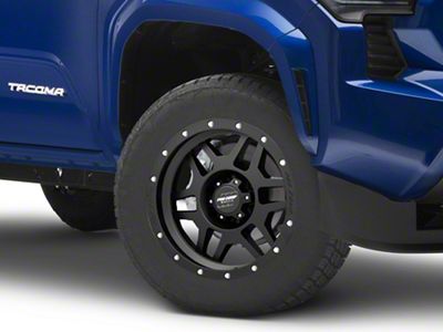 Pro Comp Wheels Phaser Satin Black 6-Lug Wheel; 18x9; 0mm Offset (24-25 Tacoma)