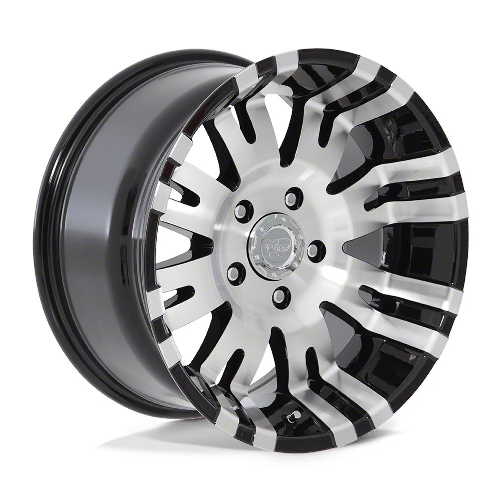 U Pro Rims Pro Comp Wheels Toyota 4-Runner Raven Gloss Black Machined 6-Lug Wheel ...