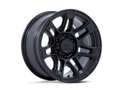 Pro Comp Wheels Roughneck Matte Black 6-Lug Wheel; 17x8; 35mm Offset (25-26 4Runner)