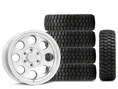 17x9 Pro Comp Wheels 69 Series & 37in Ironman Mud-Terrain All Country Tire Package; Set of 5 (21-25 Bronco, Excluding Raptor)