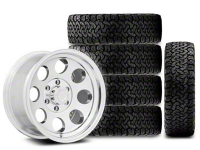 17x9 Pro Comp 69 Series Wheel & 33in BF Goodrich All-Terrain T/A KO Tire Package; Set of 5 (21-25 Bronco, Excluding Raptor)