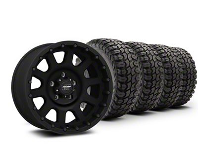17x9 Pro Comp Series 7032 Wheel & 35in Gladiator Mud-Terrain X-Comp M/T Tire Package (20-25 Jeep Gladiator JT)