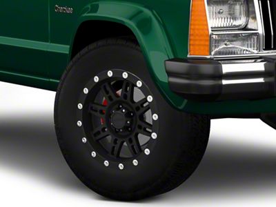 Pro Comp Wheels 31 Series Stryker Matte Black Wheel; 16x8; 0mm Offset (84-01 Jeep Cherokee XJ)