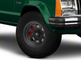 Pro Comp Wheels 69 Series Vintage Flat Black Wheel; 15x8; -19mm Offset (84-01 Jeep Cherokee XJ)