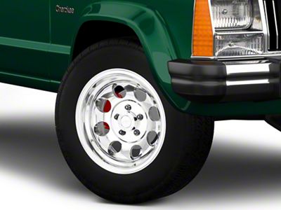 Pro Comp Wheels Series 1069 Polished Wheel; 17x9; -6mm Offset (84-01 Jeep Cherokee XJ)