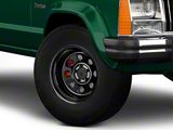 Pro Comp Wheels Steel Series 97 Rock Crawler Gloss Black Wheel; 15x10; -44mm Offset (84-01 Jeep Cherokee XJ)