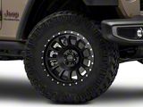 Pro Comp Wheels Rockwell Satin Black Wheel; 18x9; 0mm Offset (20-25 Jeep Gladiator JT)