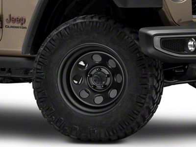 Pro Comp Wheels Series 97 Rock Crawler Flat Black Wheel; 17x9; -19mm Offset (20-25 Jeep Gladiator JT)