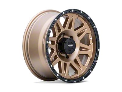 Pro Comp Wheels Torq Matte Bronze with Black Lip Wheel; 17x9; -6mm Offset (20-25 Jeep Gladiator JT)
