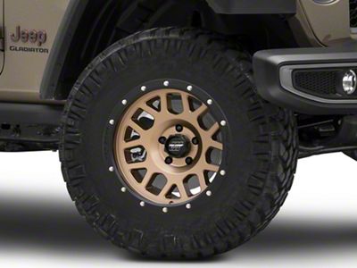 Pro Comp Wheels Vertigo Matte Bronze with Black Lip Wheel; 17x9; -6mm Offset (20-25 Jeep Gladiator JT)