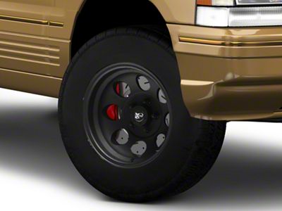 Pro Comp Wheels 69 Series Vintage Flat Black Wheel; 15x10; -47mm Offset (93-98 Jeep Grand Cherokee ZJ)