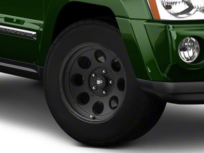 Pro Comp Wheels 69 Series Vintage Flat Black Wheel; 17x9; -6mm Offset (05-10 Jeep Grand Cherokee WK, Excluding SRT8)