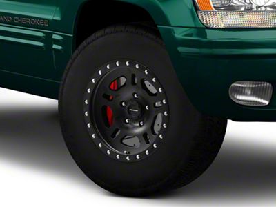 Pro Comp Wheels La Paz Series 29 Satin Black Wheel; 16x8; 0mm Offset (99-04 Jeep Grand Cherokee WJ)