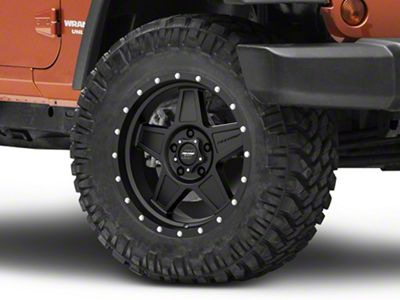 Pro Comp Wheels Predator Satin Black Wheel; 18x9; 0mm Offset (22-25 Jeep Grand Cherokee WL)