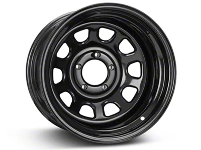 Pro Comp Wheels Steel Series 51 District Gloss Black Wheel; 15x10; -44mm Offset (93-98 Jeep Grand Cherokee ZJ)