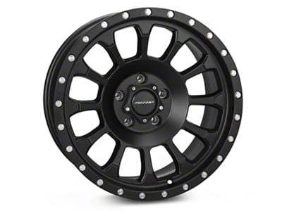Pro Comp Wheels Rockwell Satin Black Wheel; 18x9; 0mm Offset (99-04 Jeep Grand Cherokee WJ)
