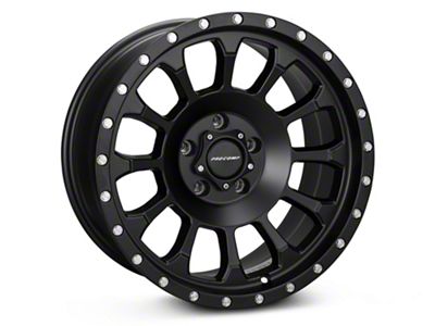 Pro Comp Wheels Rockwell Satin Black Wheel; 18x9; 0mm Offset (11-21 Jeep Grand Cherokee WK2)