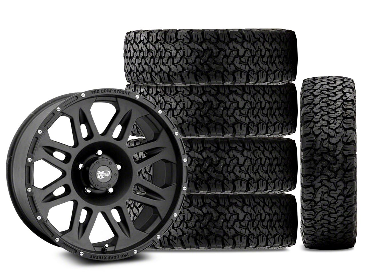 Toyota BFGoodrich All-Terrain T/A 17インチ BFGoodrich Aggressive All-Terrain T/A KO2 LT285/70R17 116