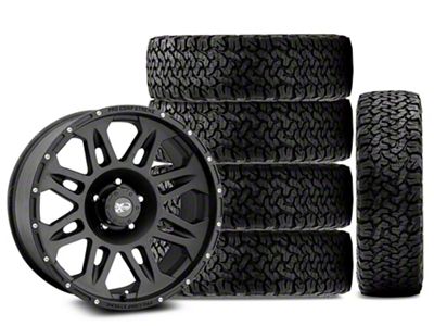 17x9 Pro Comp Wheels 05 Series & 33in BF Goodrich All-Terrain T/A KO Tire Package; Set of 5 (18-25 Jeep Wrangler JL)