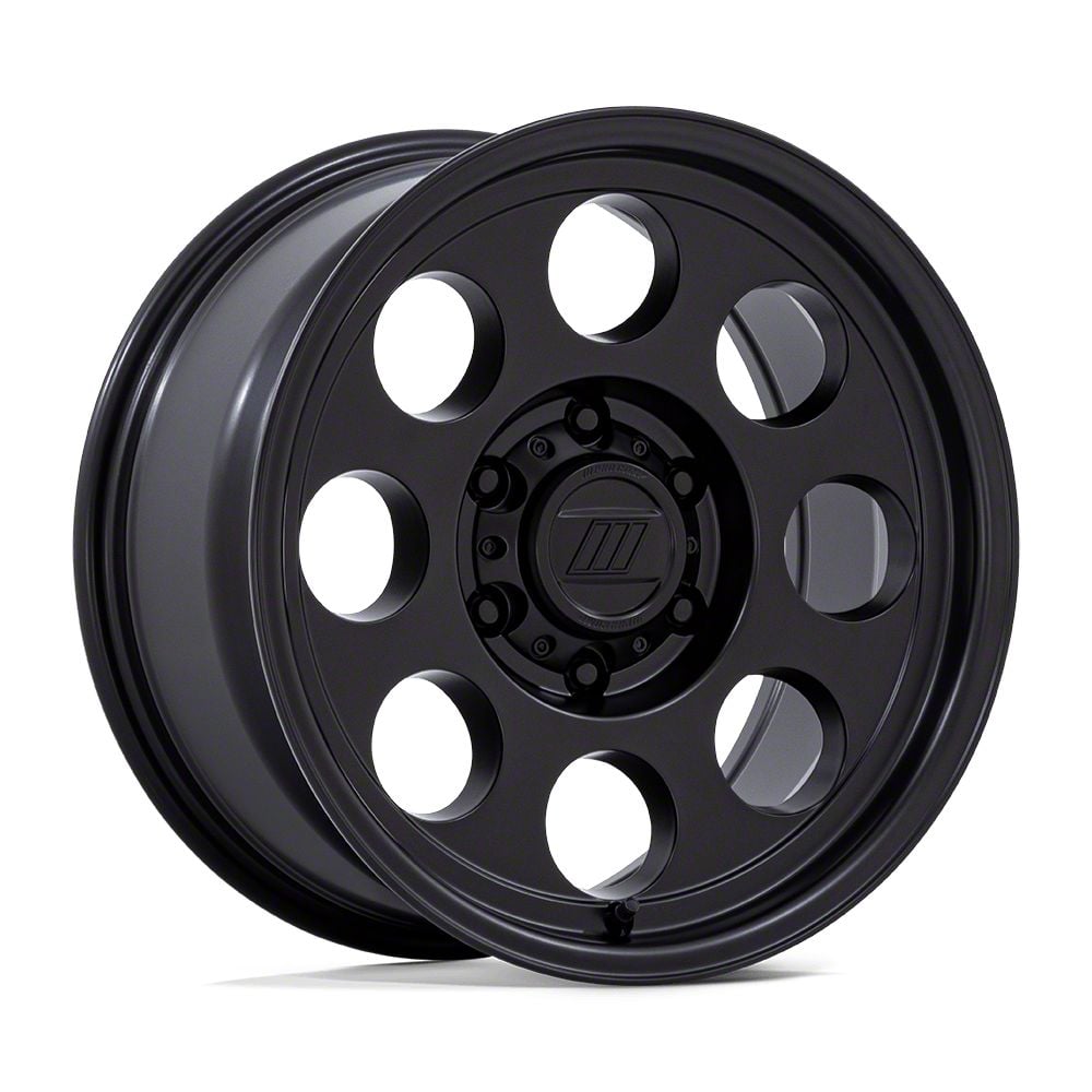 Rough Country Jeep Wrangler Steel Gloss Black Wheel; 15x8
