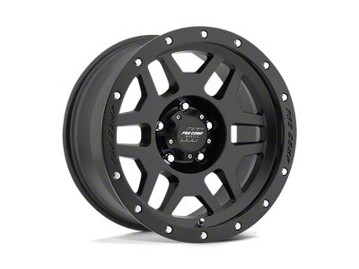 Pro Comp Wheels Phaser Satin Black Wheel; 18x9; 0mm Offset (18-25 Jeep Wrangler JL)