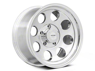 Pro Comp Wheels Vintage Polished Wheel; 15x8; -19mm Offset (87-95 Jeep Wrangler YJ)