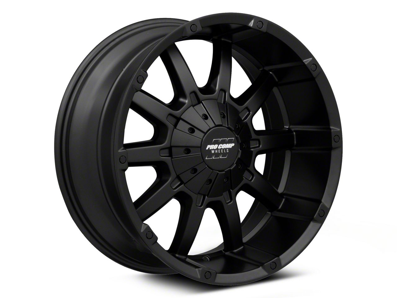Pro Comp Wheels Titan XD Gauge Satin Black 6-Lug Wheel; 20x9; -12mm ...
