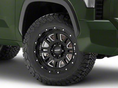 Pro Comp Wheels Cognito Satin Black Milled 6-Lug Wheel; 20x9; 0mm Offset (22-25 Tundra)