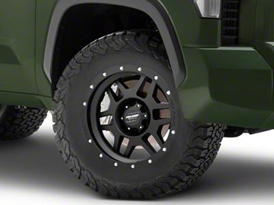 Pro Comp Wheels Phaser Satin Black 6-Lug Wheel; 18x9; 12mm Offset (22-25 Tundra)