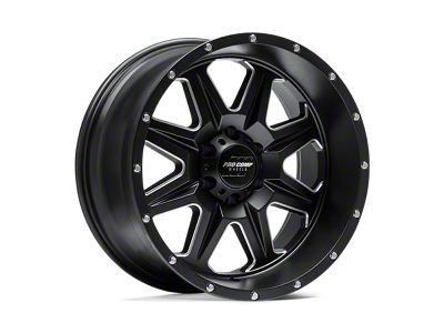 Pro Comp Wheels Recon Satin Black Milled 6-Lug Wheel; 20x10; -18mm Offset (22-25 Tundra)