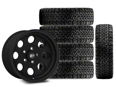 15x8 Pro Comp 69 Series Wheel & 33in BF Goodrich All-Terrain T/A KO Tire Package; Set of 5 (97-06 Jeep Wrangler TJ)