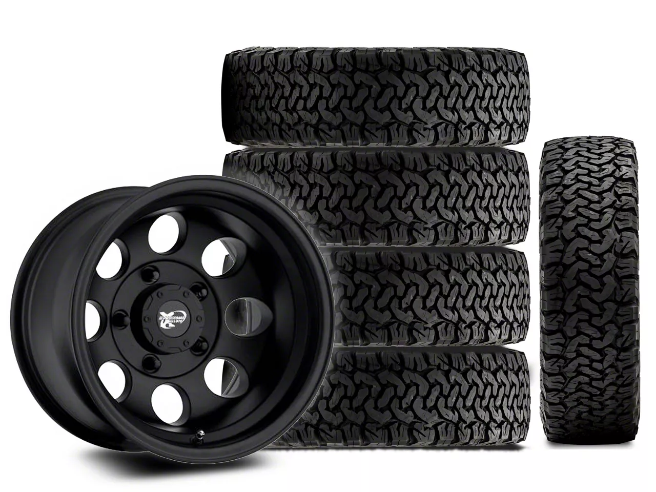 トヨタ [TRD・BFグッドリッチ 正規品]17インチ タイヤ ホイール