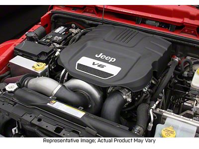 Procharger High Output Intercooled Supercharger Complete Kit with P-1SC-1; Polished Finish (12-18 3.6L Jeep Wrangler JK)