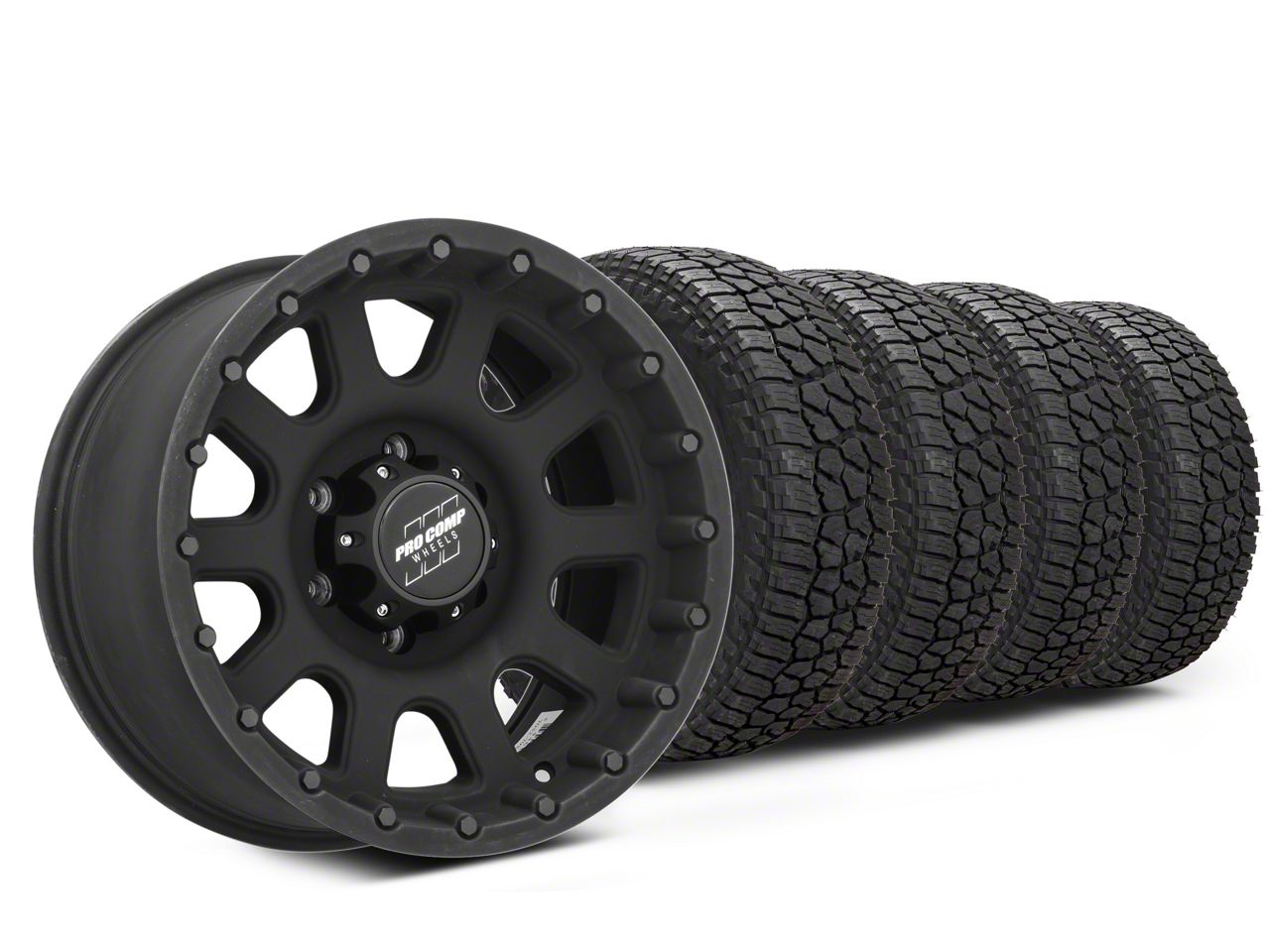 Black Rhino Jeep Cherokee Kelso Matte Black Wheel; 17x9