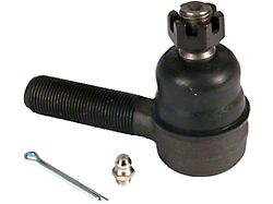 Front Tie Rod End; Driver Side Outer; Greasable Design (66-86 Jeep CJ5 & CJ7)