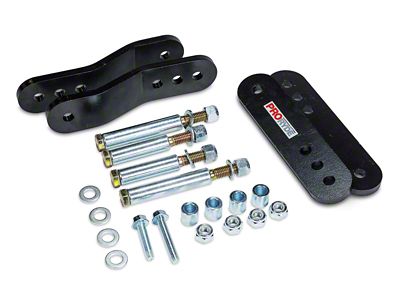 ProRYDE Adjustable Rear Leaf Spring Shackle Kit (05-21 Frontier)